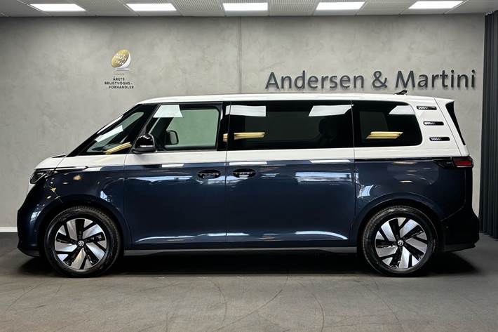 Blå VW ID.Buzz fra 2026