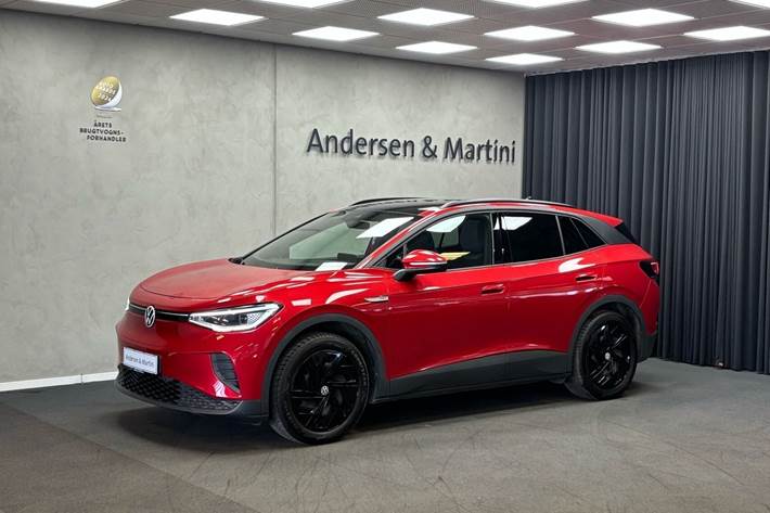 Rød VW ID.4 fra 2022
