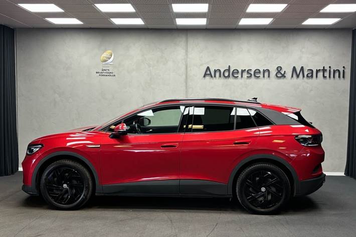Rød VW ID.4 fra 2022