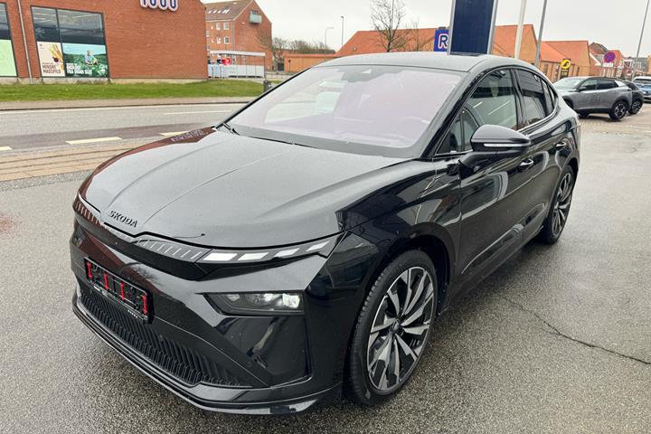 Sort Skoda Enyaq fra 2025