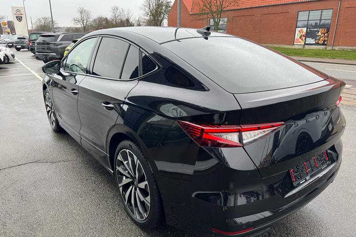 Sort Skoda Enyaq fra 2025