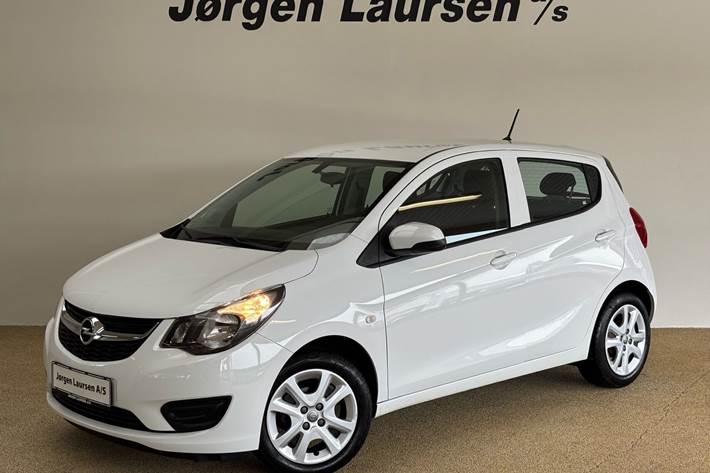 Hvid Opel Karl fra 2017