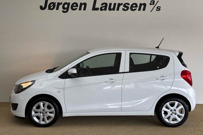 Hvid Opel Karl fra 2017
