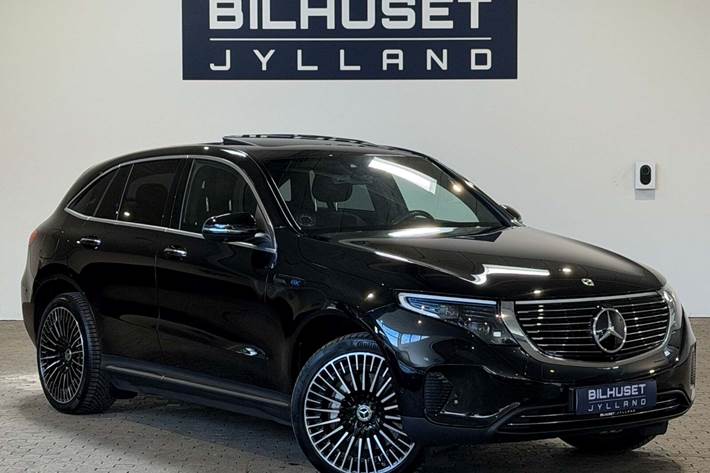 Sort Mercedes EQC400 fra 2021
