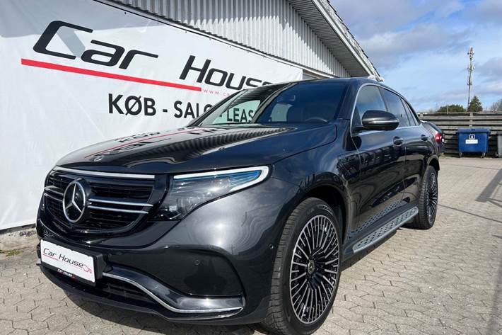 Sort Mercedes EQC400 fra 2021