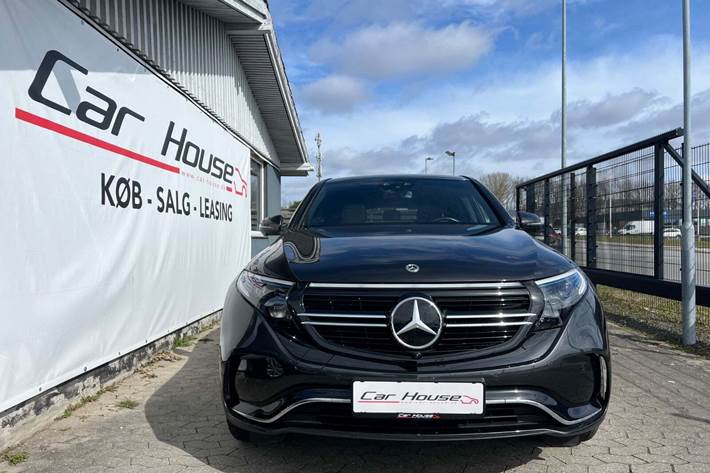 Sort Mercedes EQC400 fra 2021