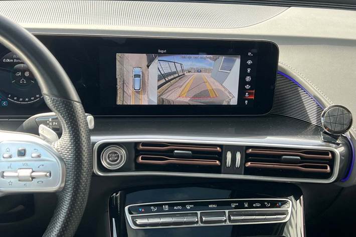 Sort Mercedes EQC400 fra 2021