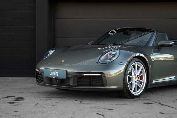 Grøn Porsche 911 Carrera S fra 2019