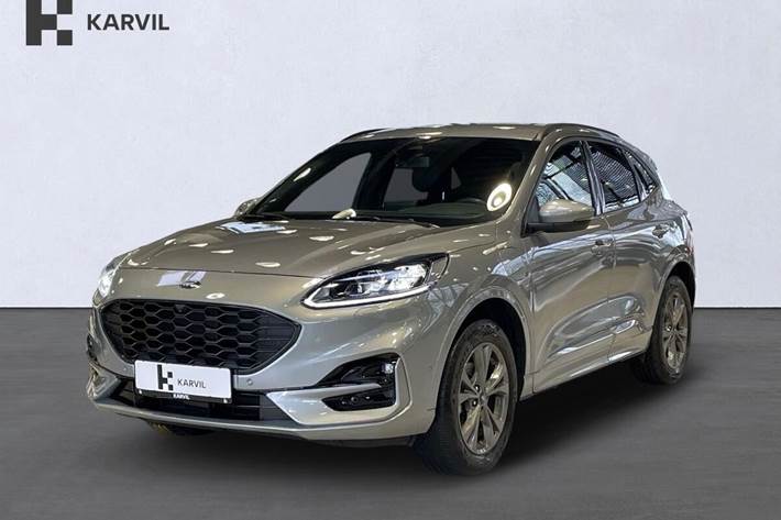 Grå Ford Kuga fra 2023 set udefra