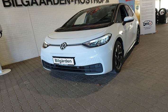 Hvid VW ID.3 fra 2023