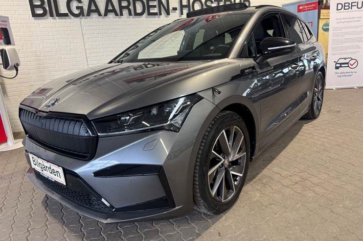 Sort Skoda Enyaq fra 2022