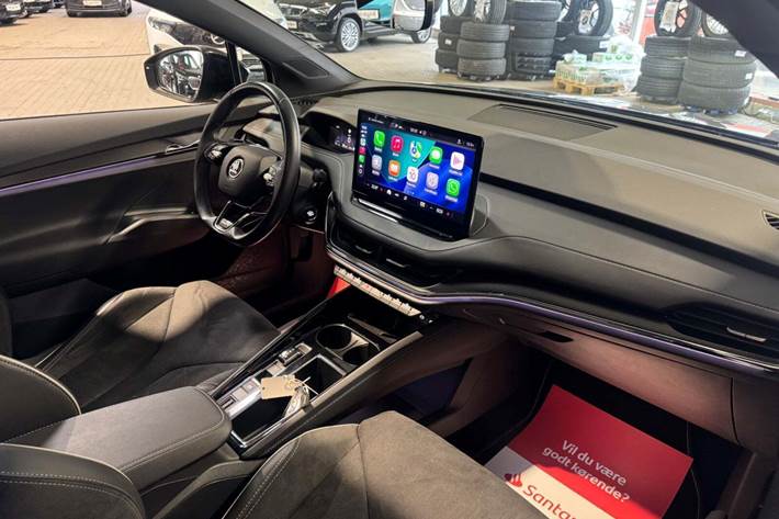 Sort Skoda Enyaq fra 2022