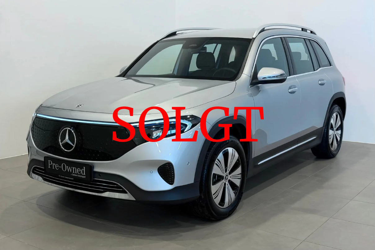 Sølv Mercedes EQB250+ fra 2025