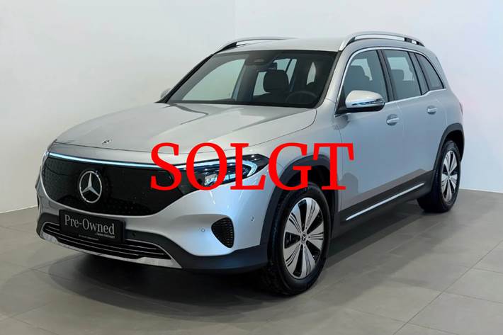 Sølv Mercedes EQB250+ fra 2025