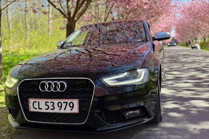 Sort Audi A4 fra 2012