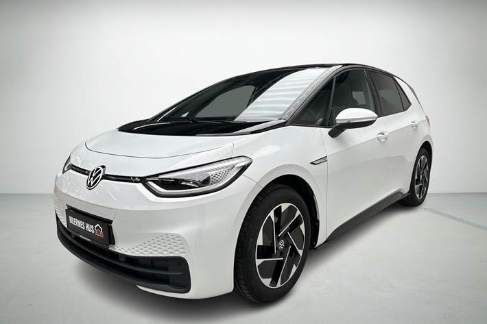 Hvid VW ID.3 fra 2020