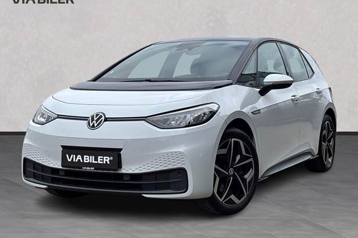 Hvid VW ID.3 fra 2022