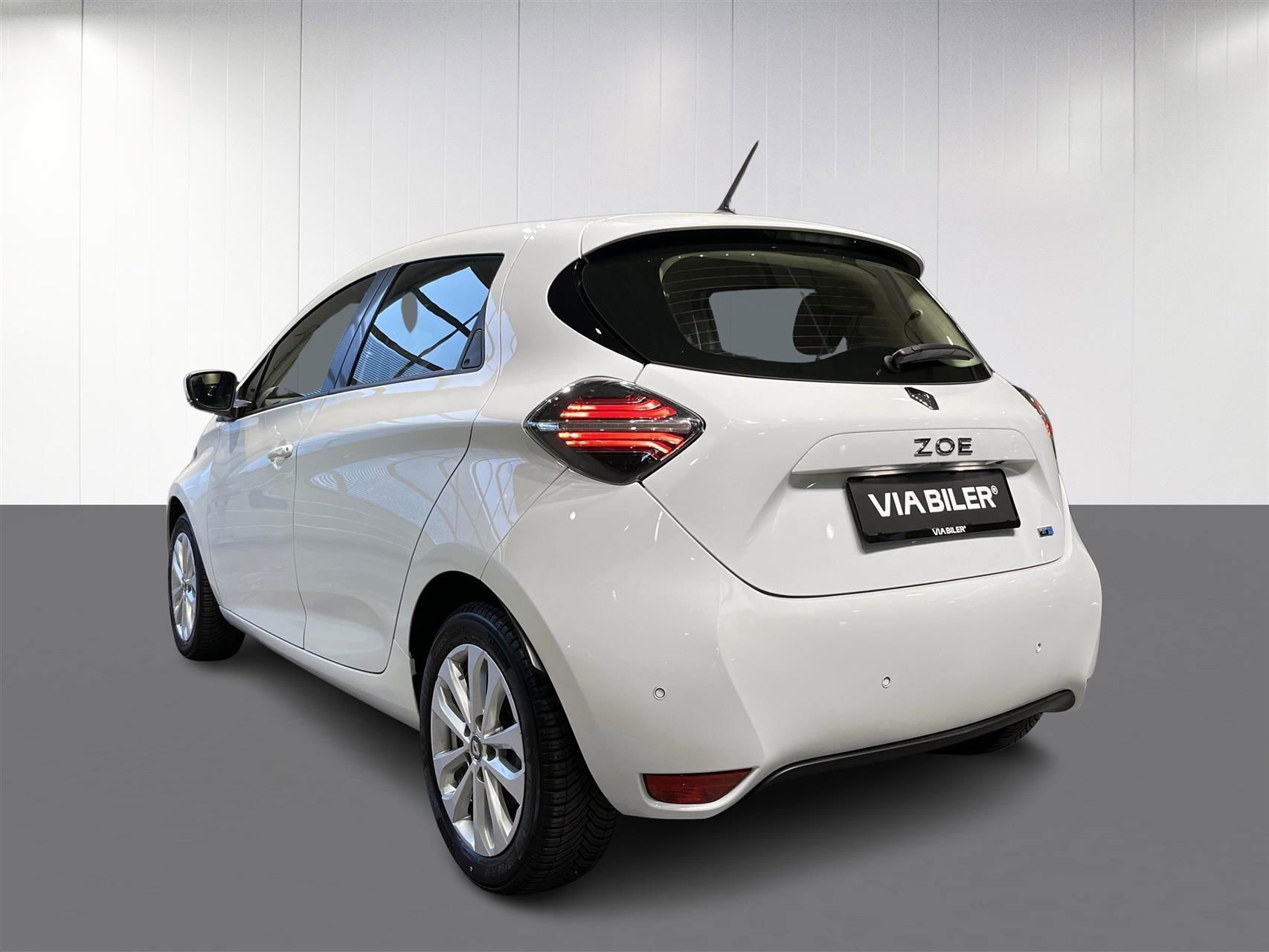 Hvid Renault Zoe fra 2021