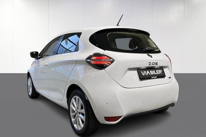 Hvid Renault Zoe fra 2021