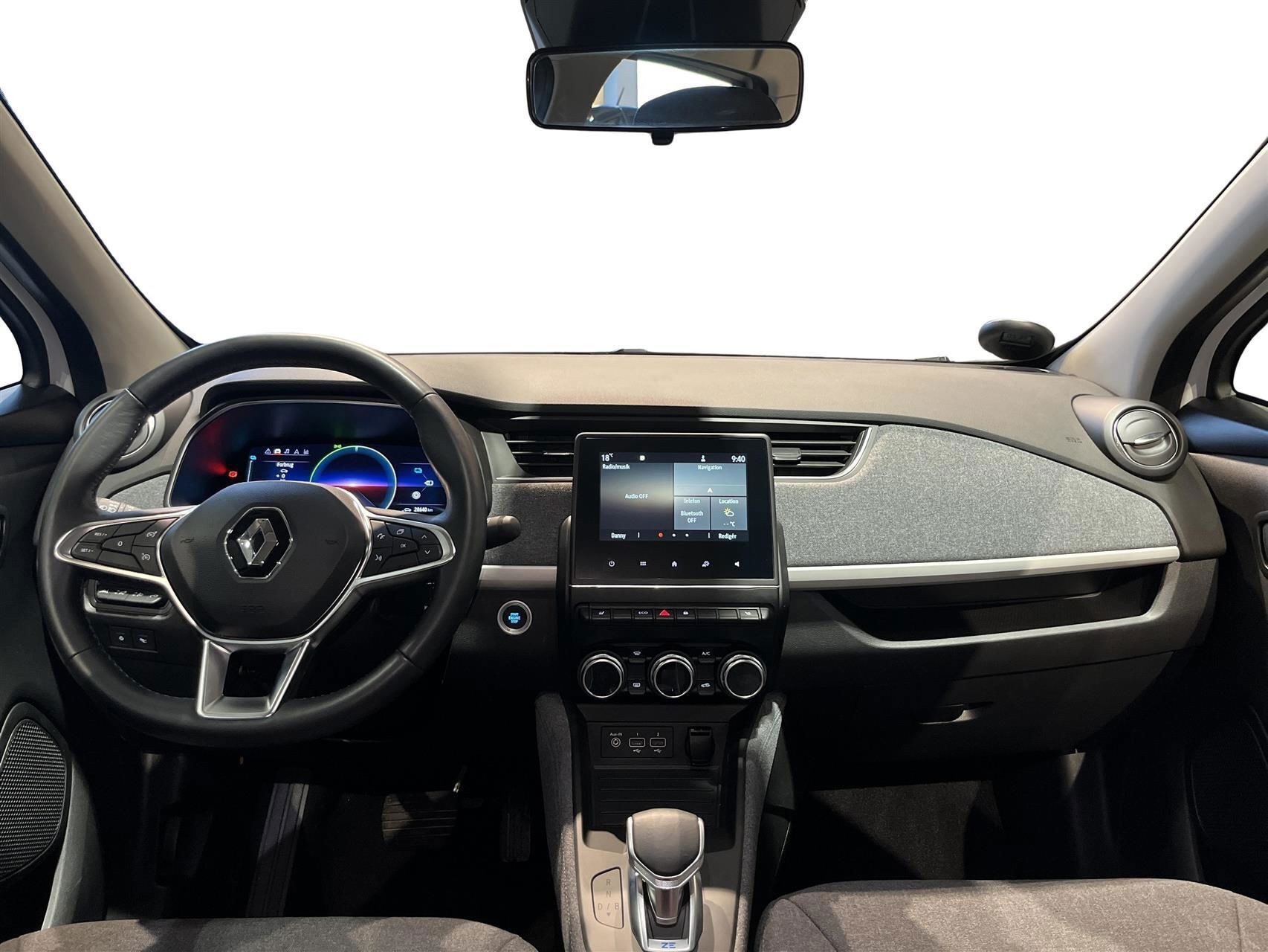 Hvid Renault Zoe fra 2021