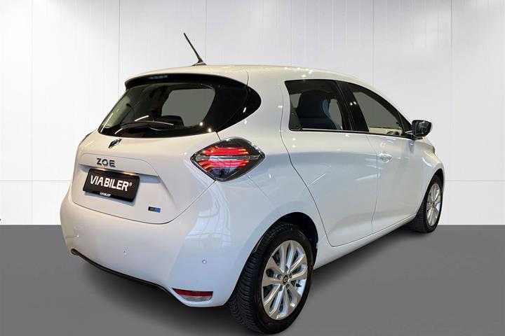 Hvid Renault Zoe fra 2021