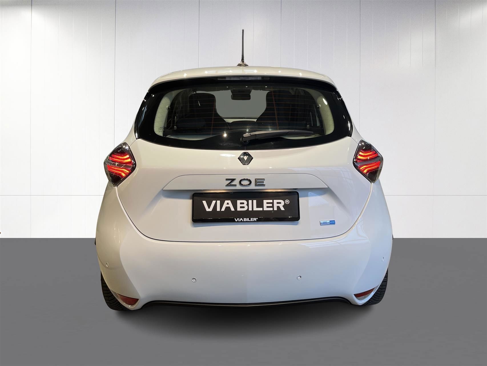 Hvid Renault Zoe fra 2021