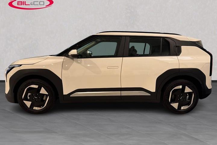 Hvid Kia EV3 fra 2025