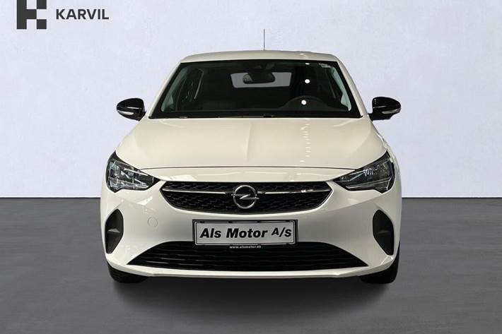 Hvid Opel Corsa-e fra 2023