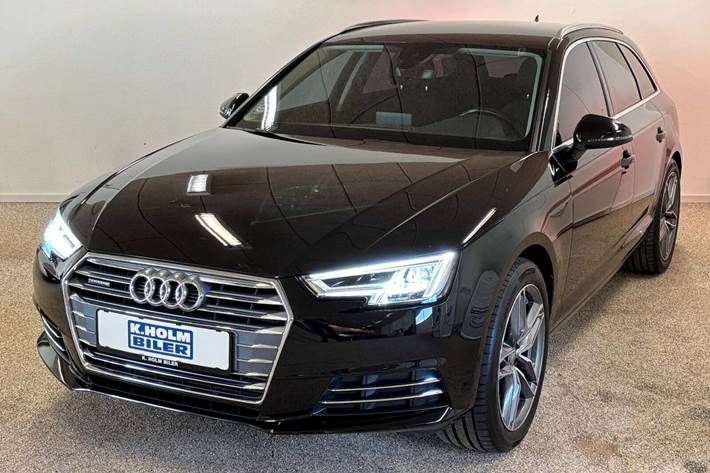 Sort Audi A4 fra 2016