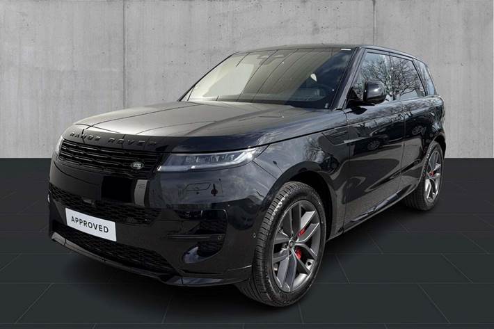 Sort Land Rover Range Rover sport fra 2025