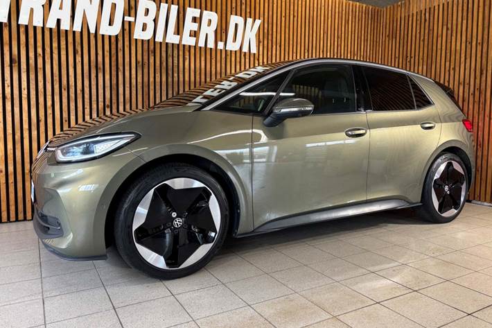 Grøn VW ID.3 fra 2023