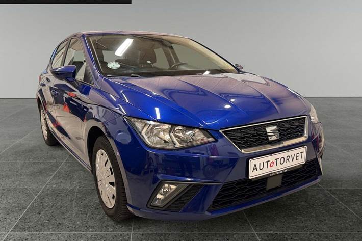Blå Seat Ibiza fra 2018
