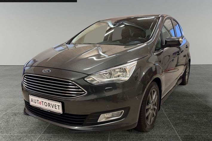 Grå Ford C-MAX fra 2019 set udefra