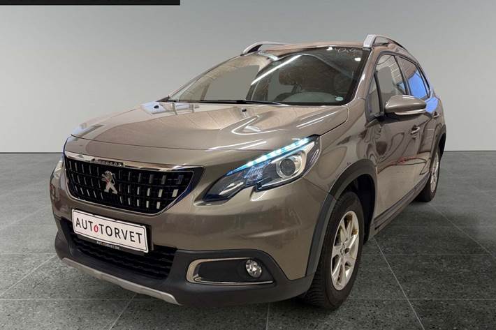 Grå Peugeot 2008 fra 2016
