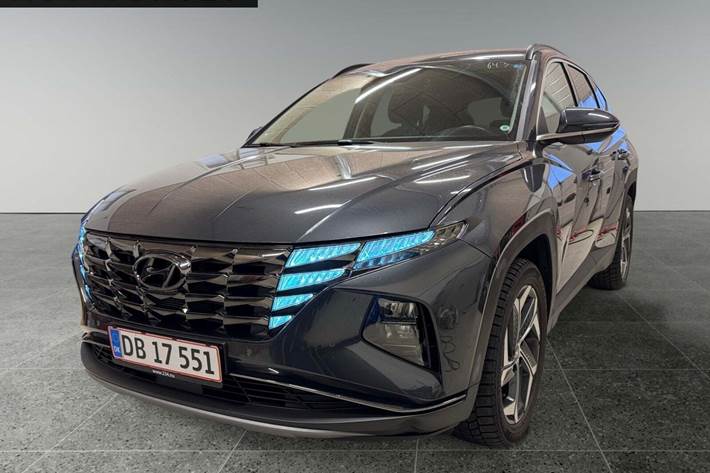 Sort Hyundai Tucson fra 2022 set udefra