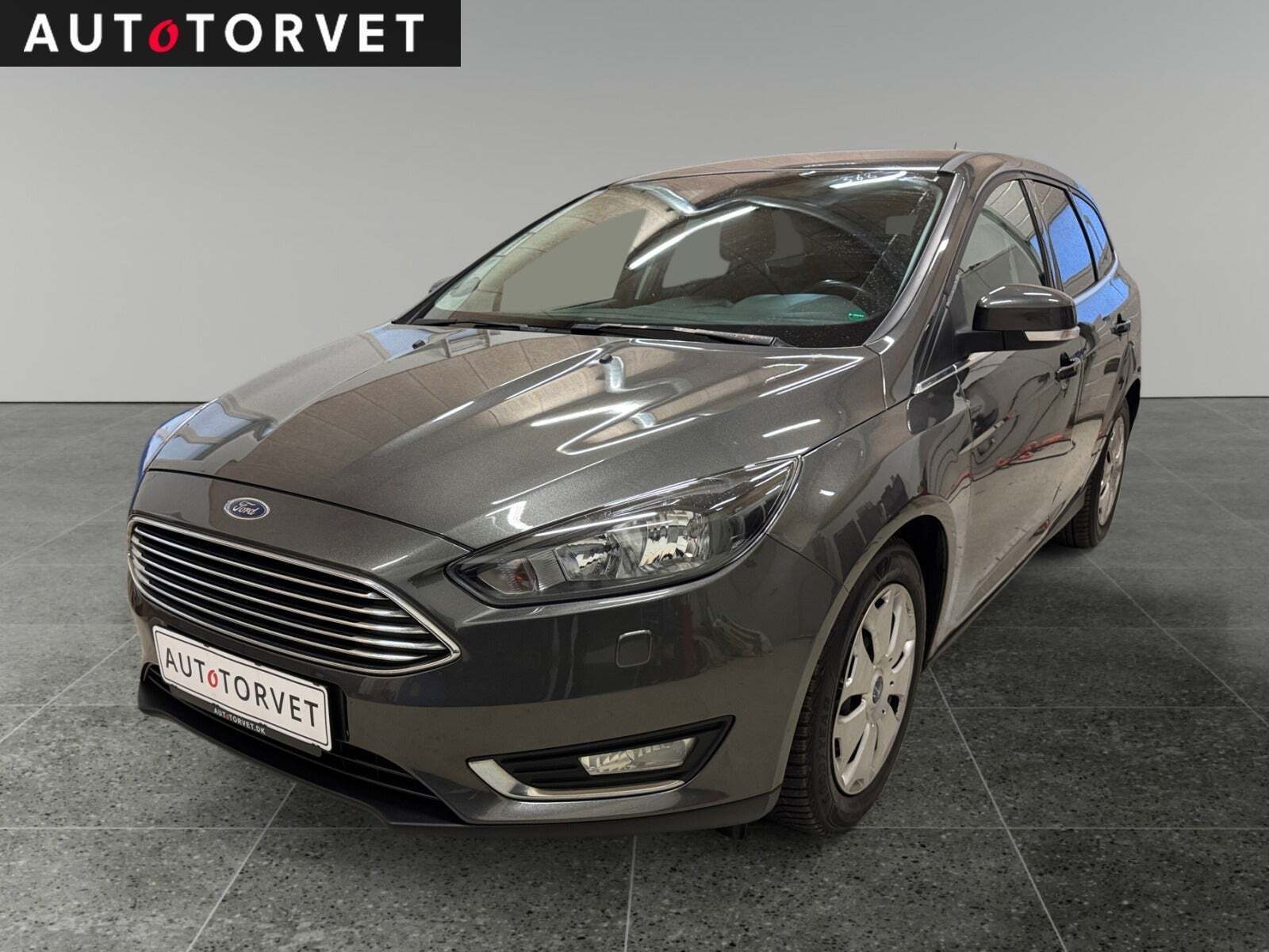 Sort Ford Focus fra 2018