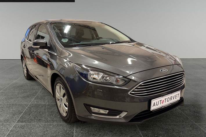 Sort Ford Focus fra 2018