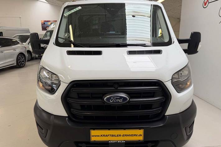 Hvid Ford Transit 350 L3 Chassis fra 2023