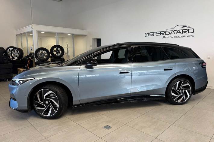 Blå VW ID.7 fra 2025