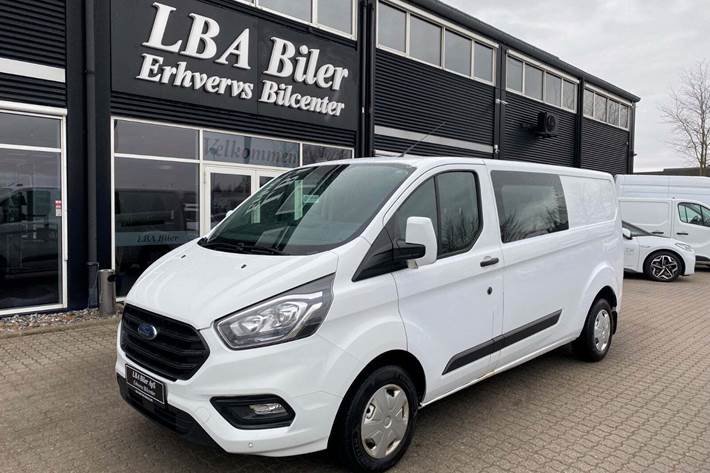 Hvid Ford Transit Custom 300 L2 fra 2022