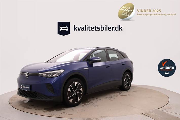 Blå VW ID.4 fra 2022