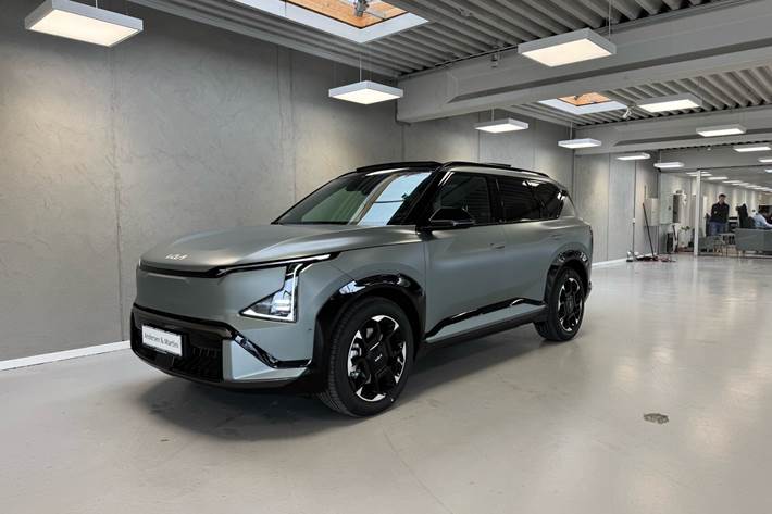 Grøn Kia EV5 fra 2026