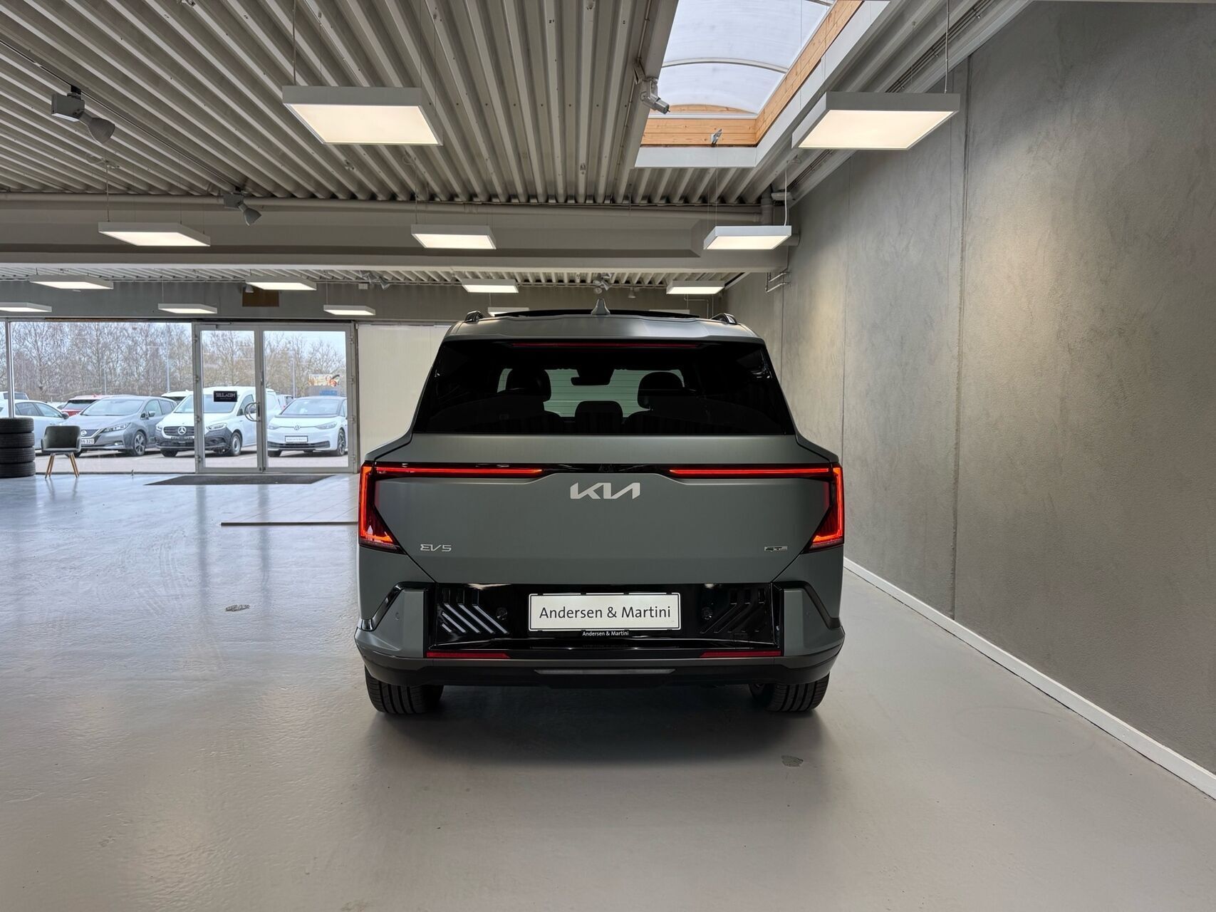 Grøn Kia EV5 fra 2026