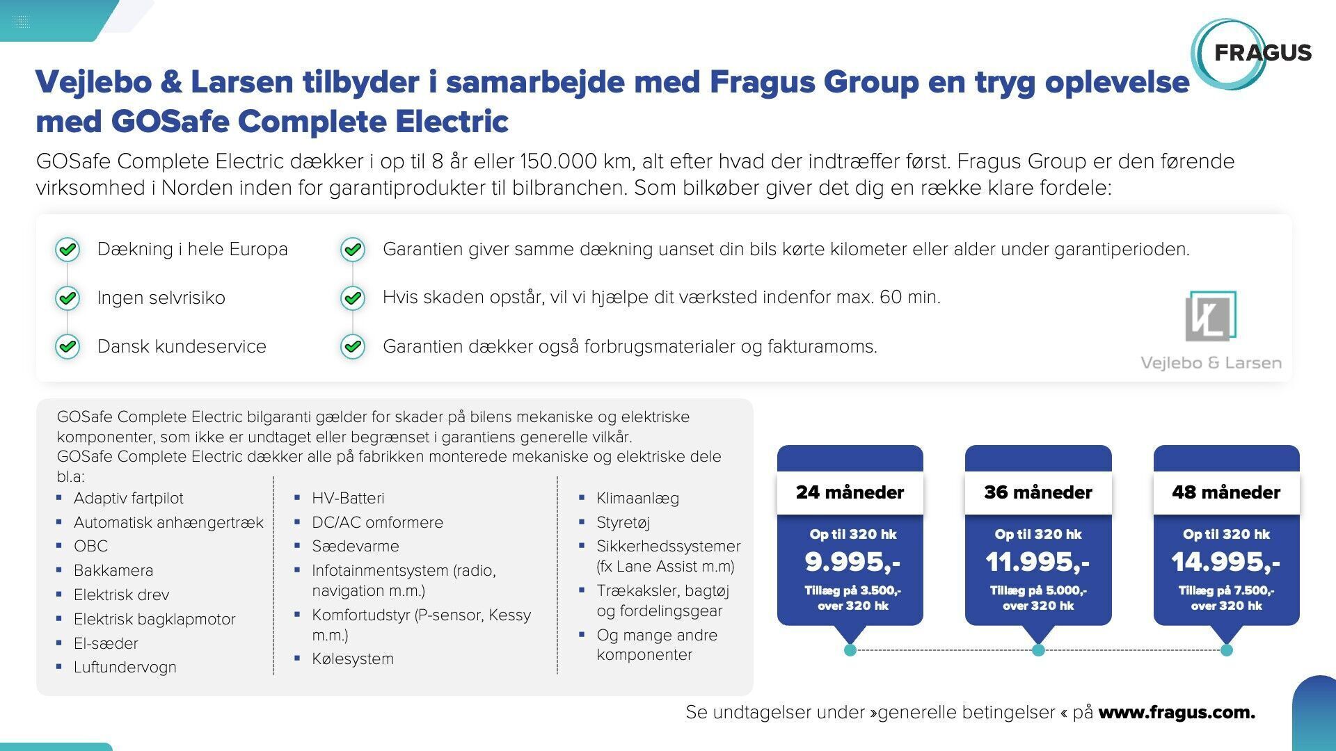 Blå Peugeot e-3008 fra 2025