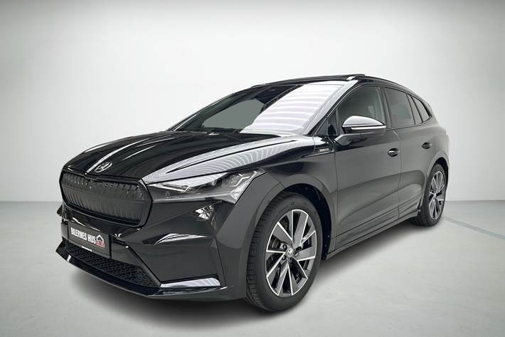 Sort Skoda Enyaq fra 2025