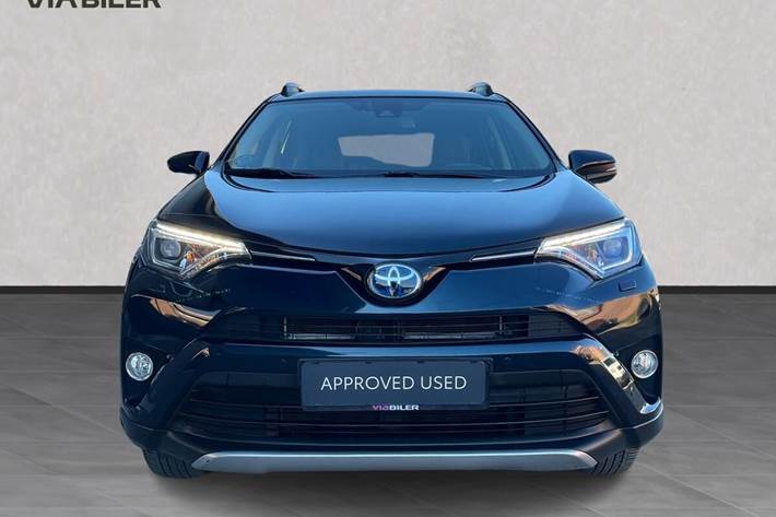 Blå Toyota RAV4 fra 2019