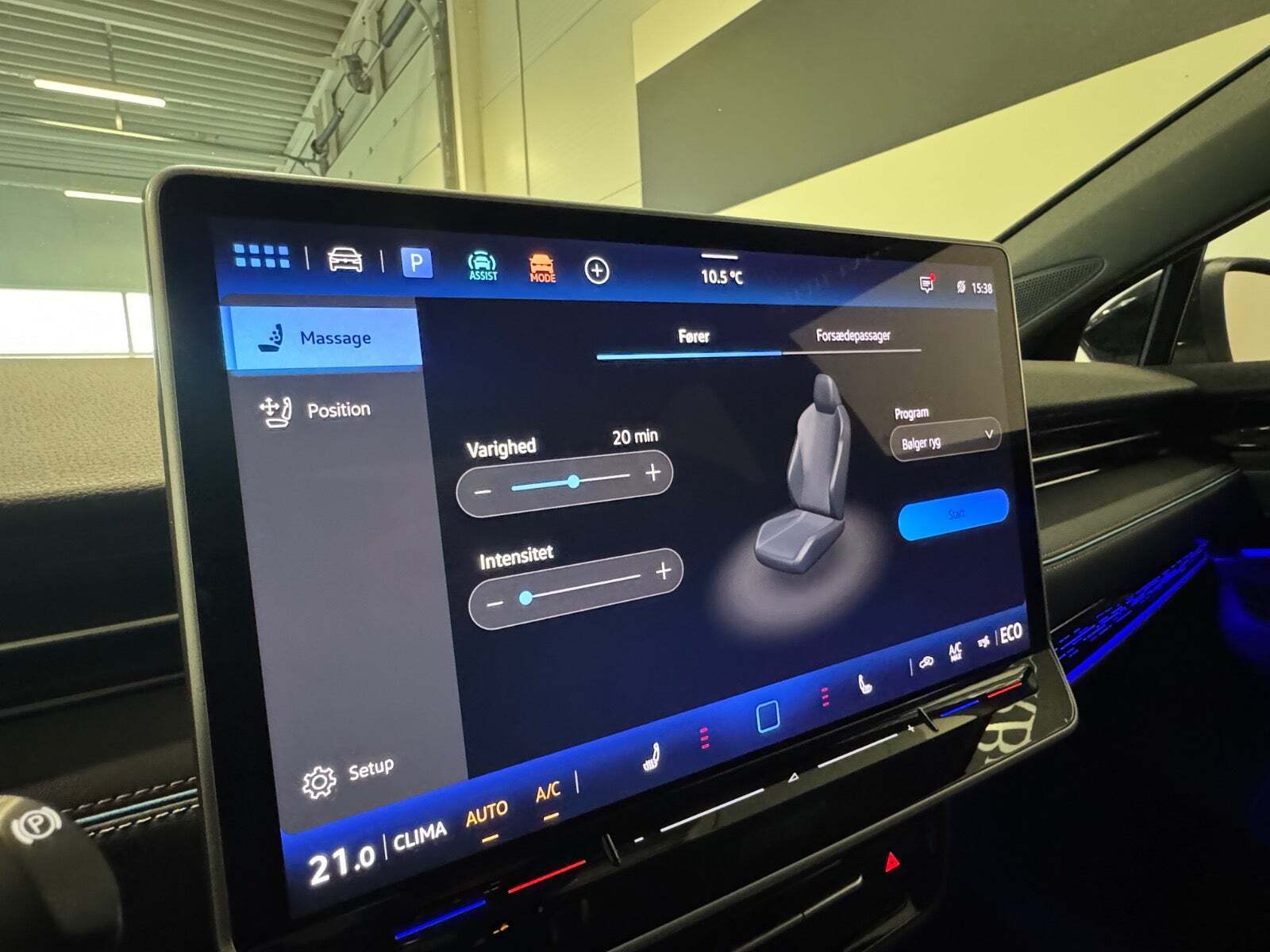 Grå VW ID.7 fra 2024