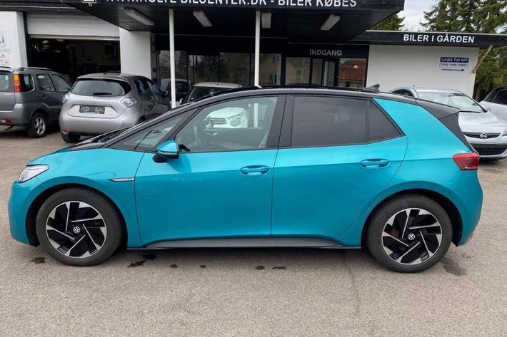 Turquoise VW ID.3 fra 2021