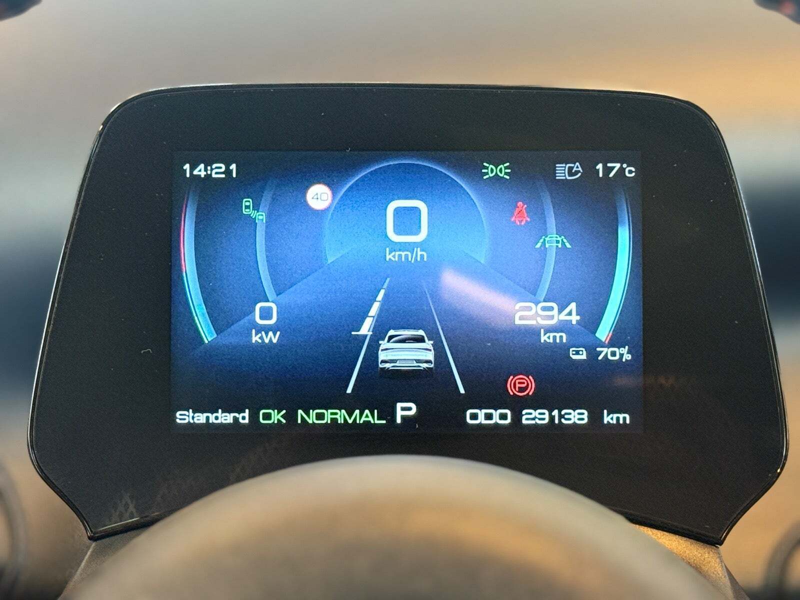 Blå BYD Atto 3 fra 2022