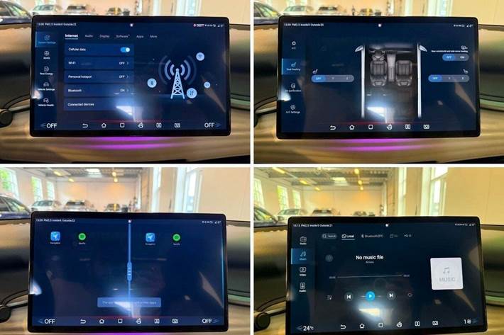 Grå BYD Atto 3 fra 2023